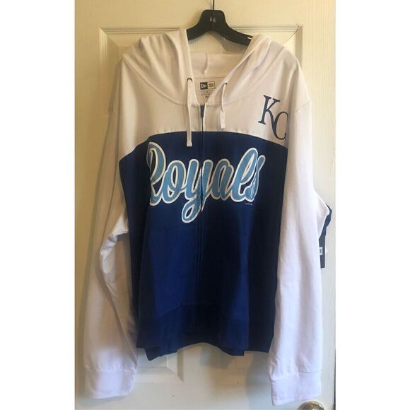 New Era Kansas City Royals Hoodie Size 3X and 4X - Picture 1 of 4